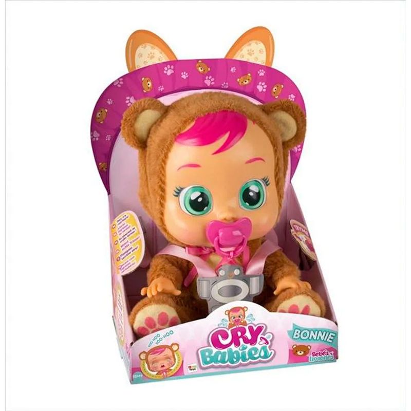 Boneca-CryBabies-Bonnie-com-Chupeta---Multikids