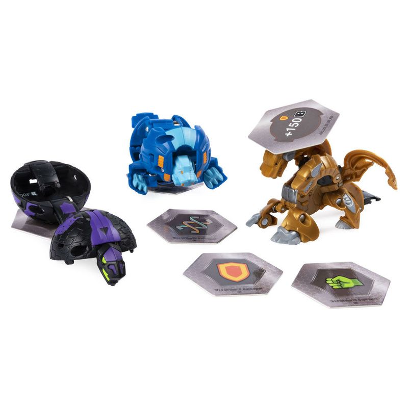 Conjunto-de-Batalha-Bakugan-3-Esferas-Aurelus-Howlkor--Sunny