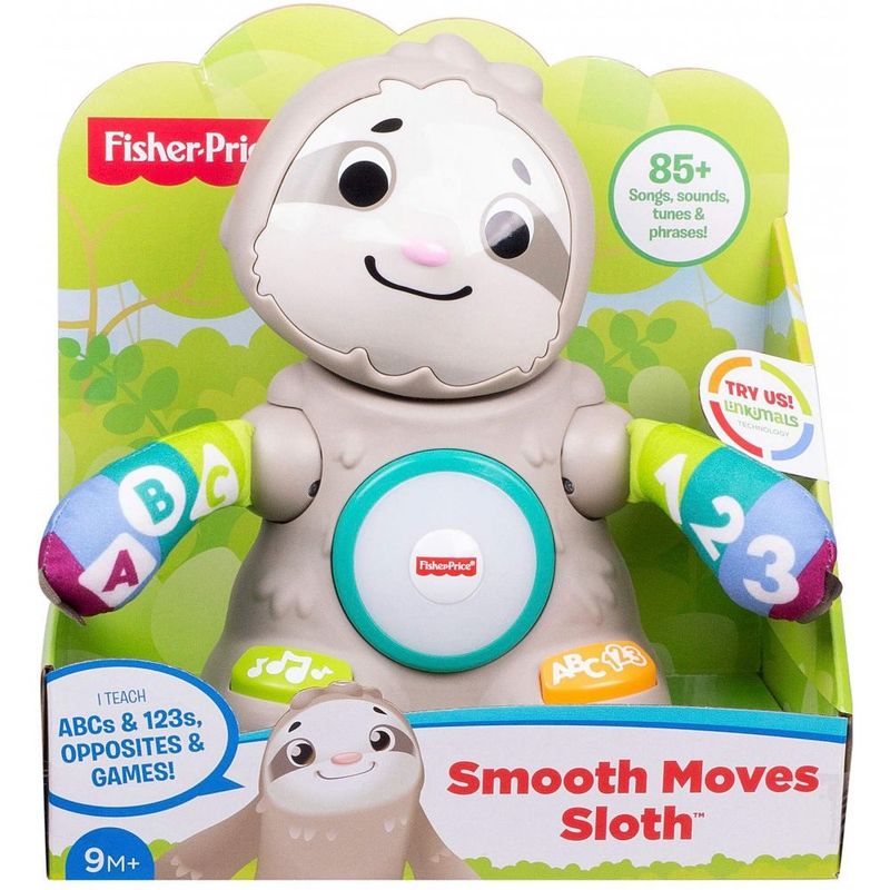 Fisher-Price-Linkimals-Bicho-Preguica-Divertido---Mattel