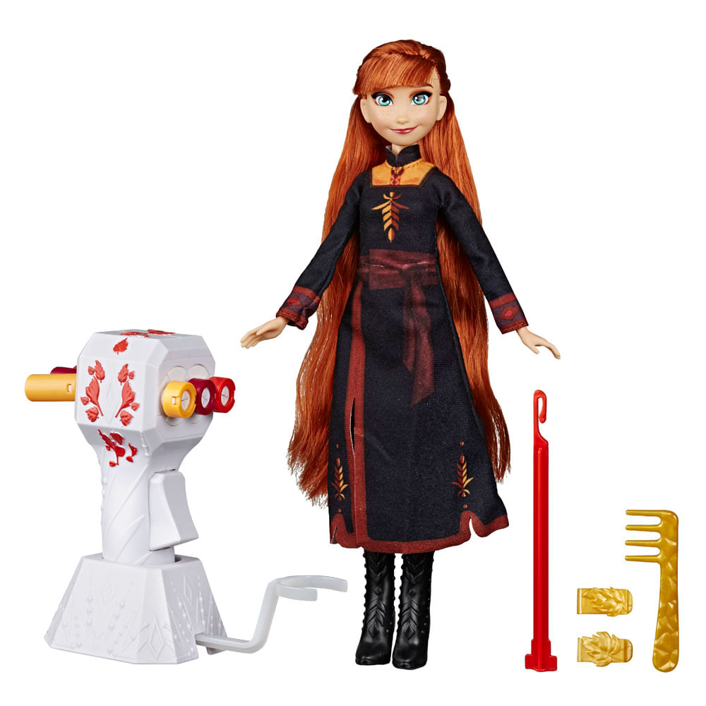 Boneca Frozen Irmãs com Estilo Anna - Hasbro - Loja ToyMania