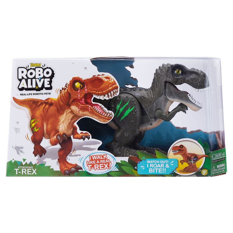 Robo Alive Dino Wars Dinossauro T-Rex - Autobrinca Online