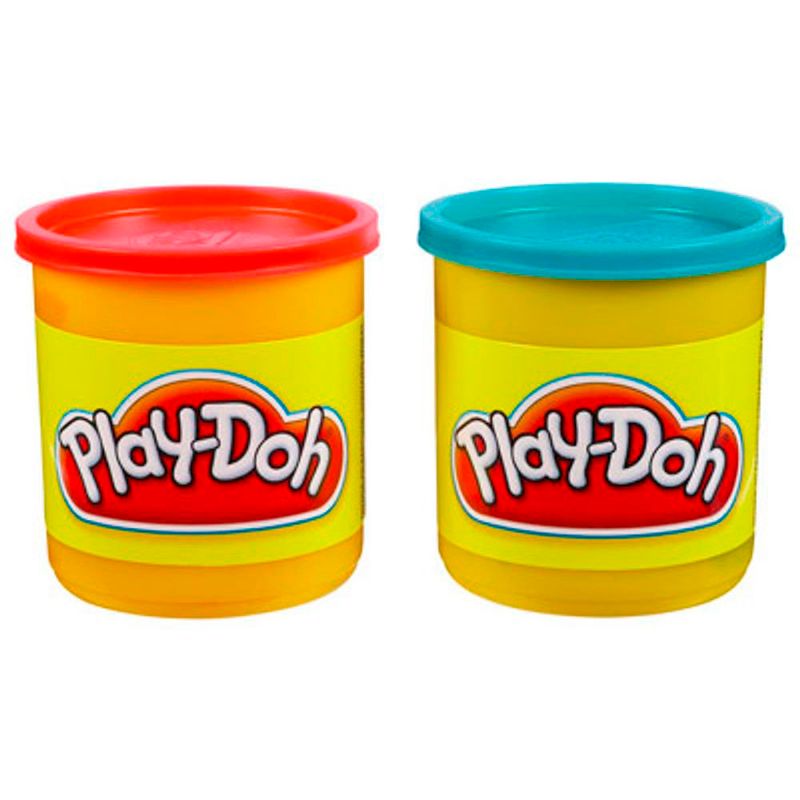 Play-Doh-Massinha-2-Cores-Vermelha-e-Azul---Hasbro