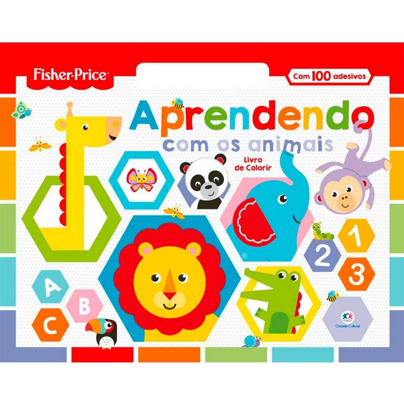 Livro-Fisherprice-Aprendendo-Com-Os-Animais-Ciranda-Cultural