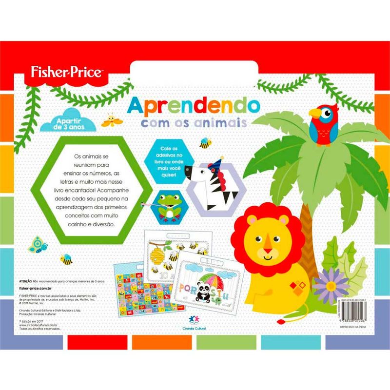 Livro-Fisherprice-Aprendendo-Com-Os-Animais-Ciranda-Cultural---1