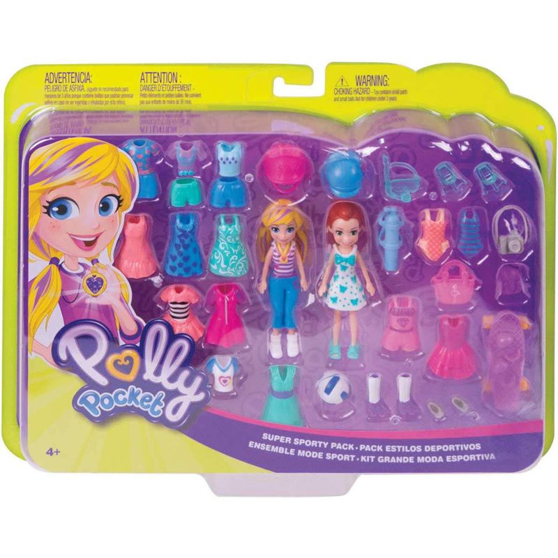 Polly-Pocket-Kit-Grande-Moda-Esportiva---Mattel