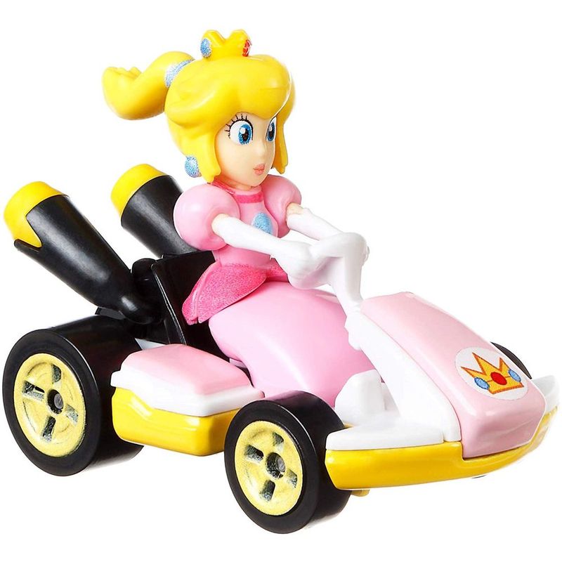 CarrinhoHotWheelsMarioKartPeachMattel
