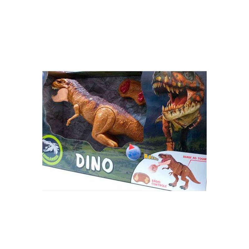 Figura Eletrônica Dinossauro de Controle Remoto - Candide : :  Brinquedos e Jogos