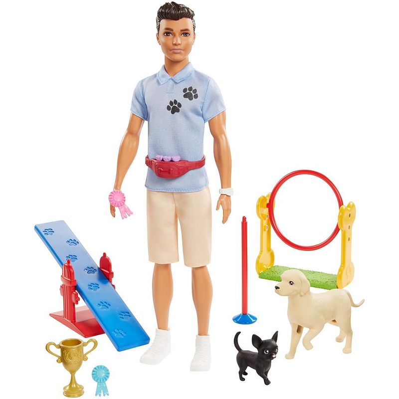 Barbie-Playset-Ken-Treinador-de-Caes---Mattel-