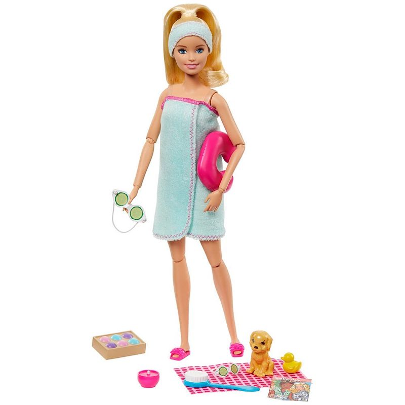 Barbie-Fashionista-Dia-de-Spa-com-Filhotinho---Mattel-