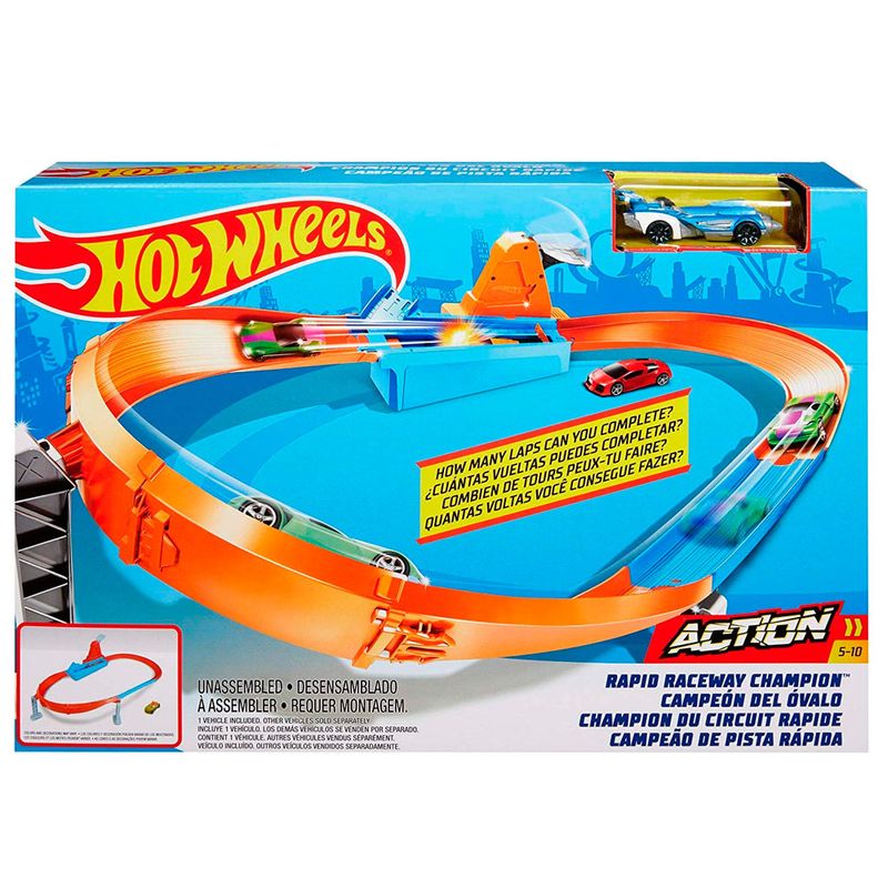 Pista-de-Campeonato-Rapid-Raceway-Champion-Hot-Wheels-Mattel---3