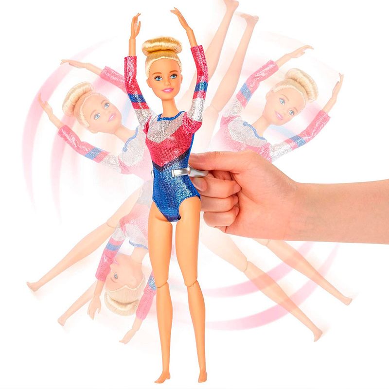 Barbie discount gymnastics playset