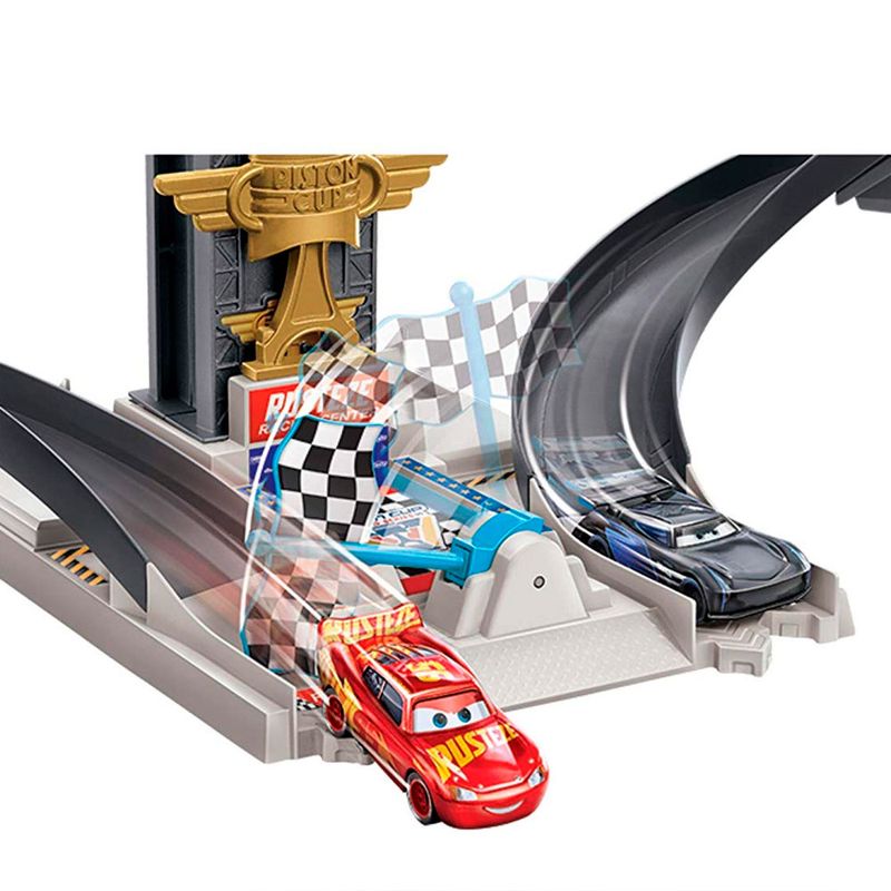 Conjunto-Pista-de-Treinamento-Carros-Rust-Eze-Torre---Mattel---2