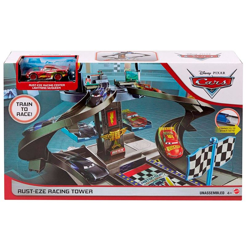 Pista De Corrida Brinquedo De Montar Racing Tower Carrinho