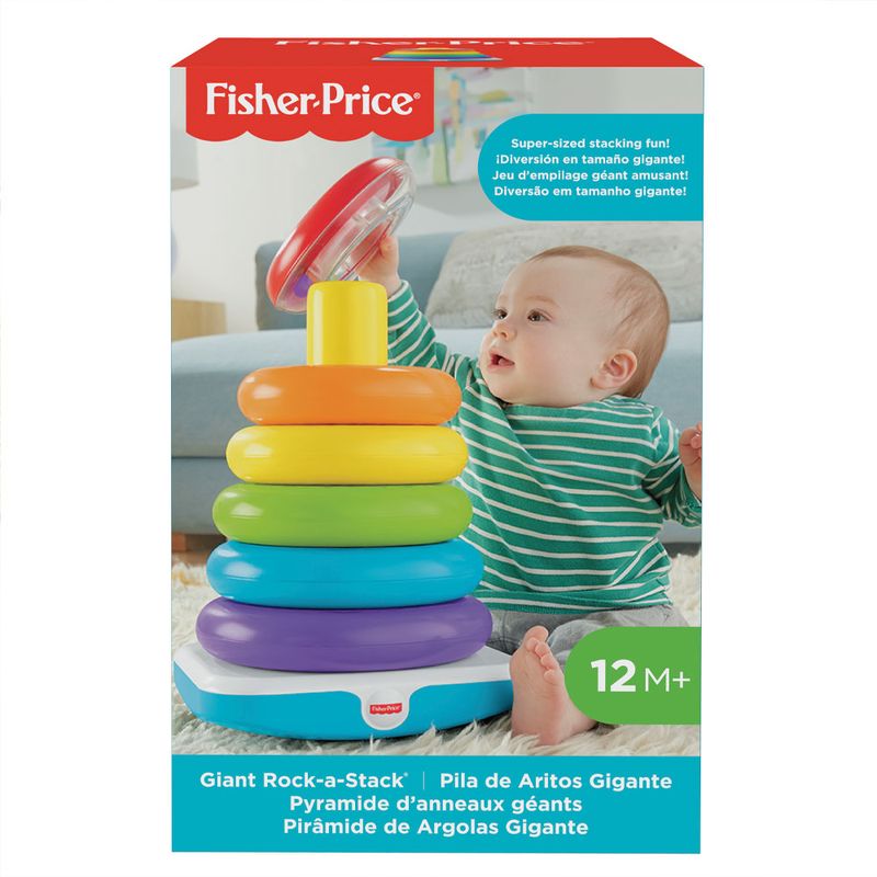 Fisher Price Pir mide de Argolas Gigante Mattel Toymania