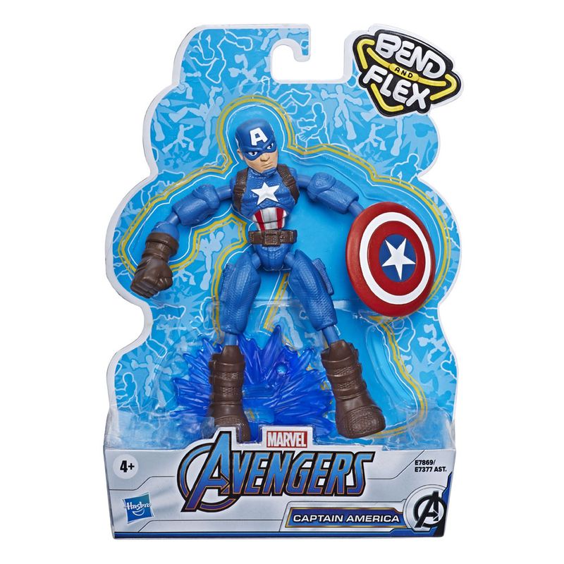 Boneco-Capitao-America-Vingadores-Bend-and-Flex---Hasbro---3