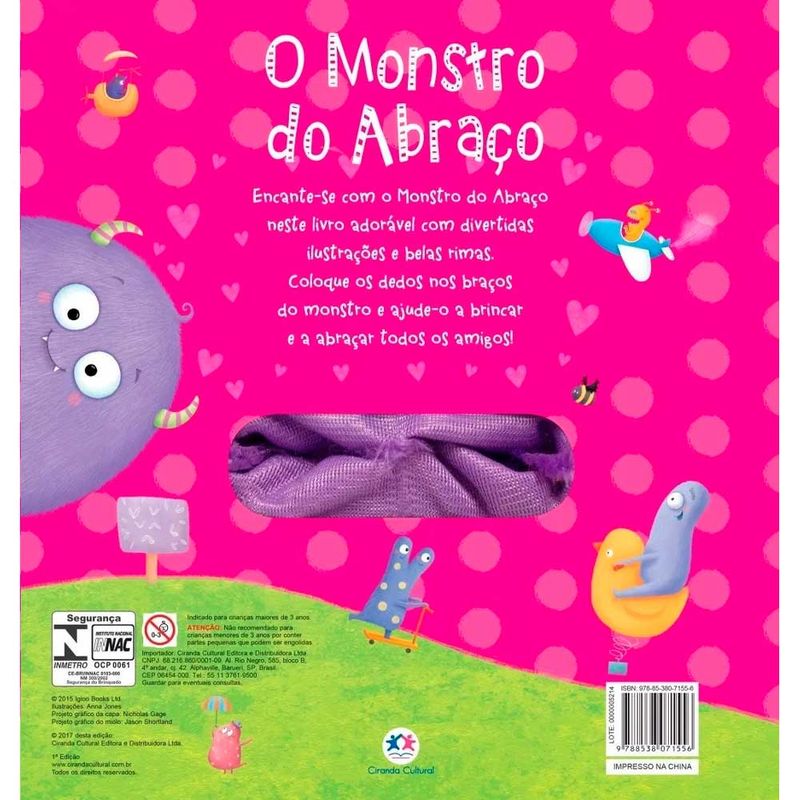 Livro-O-Monstro-do-Abraco---Ciranda-Cultural---1