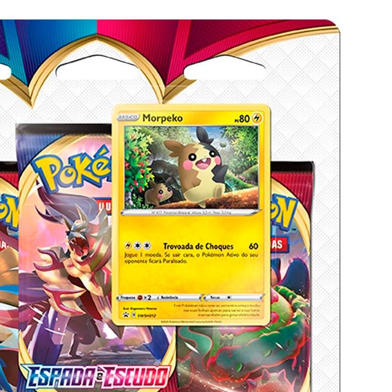 Carta Pokémon Morpeko V Espada E Escudo