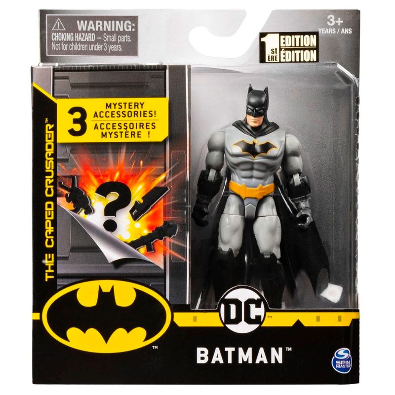 Mini-Figura-DC-Comics-Batman-Cinza-Acessorios-Surpresa-Sunny