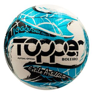 Bola de Futsal Boleiro 2020 Azul 5157 - Topper
