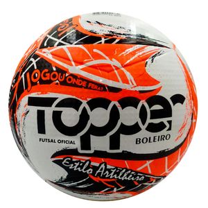 Bola de Futsal Boleiro 2020 Laranja 5158 - Topper
