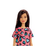 Barbie-Fashion-Beauty-Morena-Vestido-Salmao-Coracoes--Mattel
