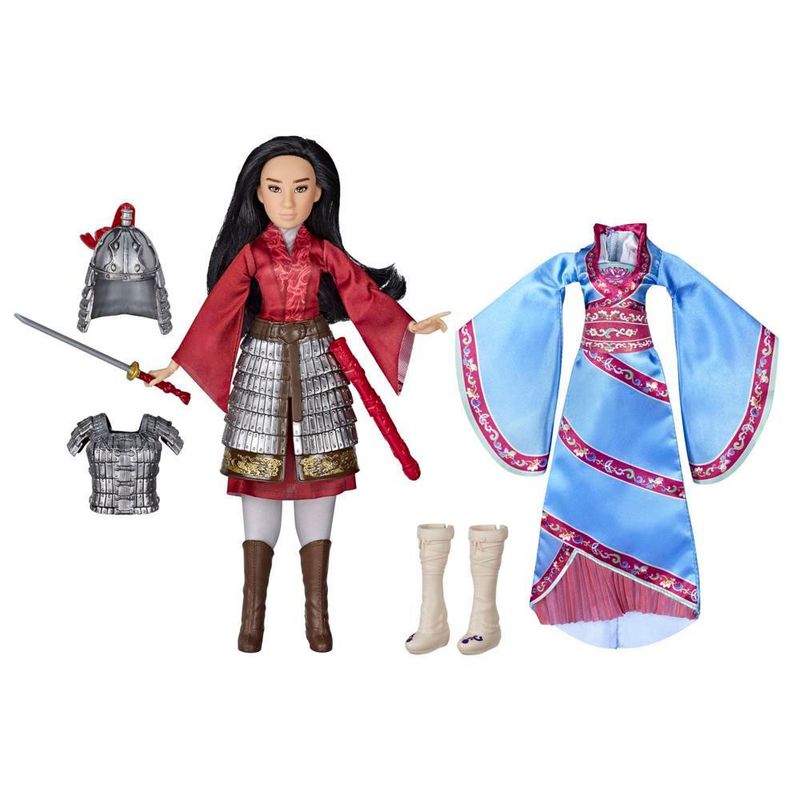 Boneca-Mulan-Disney-Deluxe-Duplo-Reflexo---Hasbro