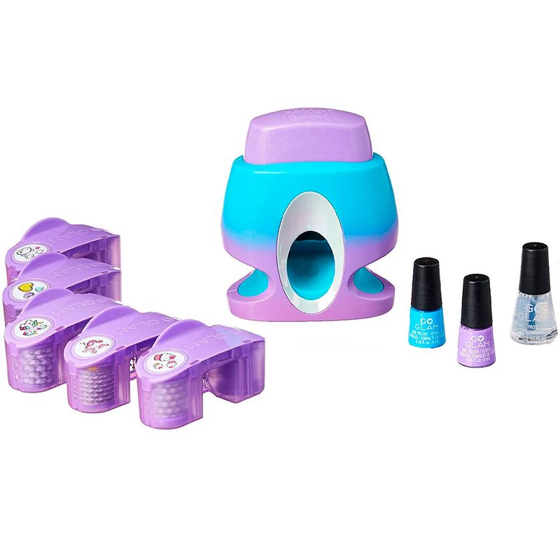 Conjunto para Pintura de Unhas - Go Glam - Carimbo de Unhas - Sunny -  superlegalbrinquedos