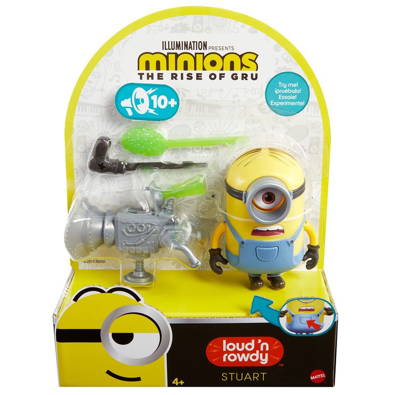Figura-Minions-Barulhentos-e-Bagunceiros-Stuart---Mattel-4