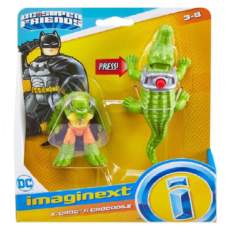 Imaginext-DC-Super-Friends-K-Croc-e-Crocodilo---Mattel