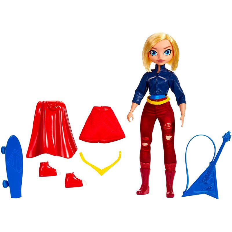 Boneca-DC-Super-Hero-Girls-Supergirl-2-em-1---Mattel-