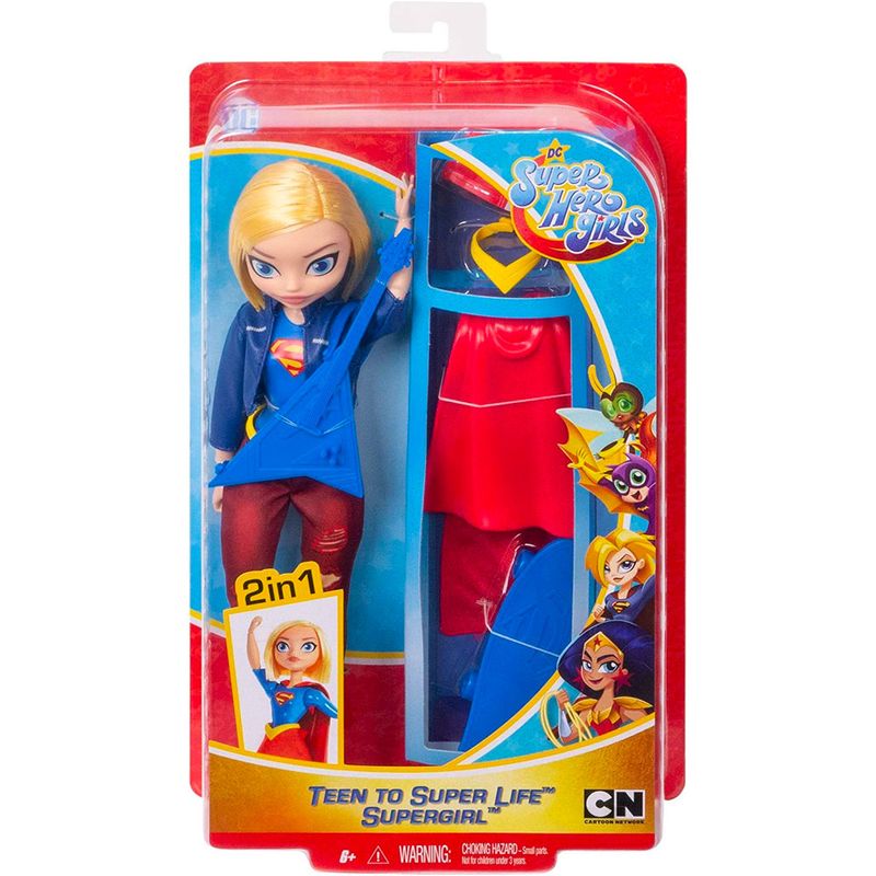 Boneca-DC-Super-Hero-Girls-Supergirl-2-em-1---Mattel-