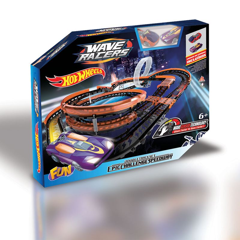 Hot-Wheels-Pista-Wave-Racers-Epic-Challenge---Fun-Divirta-se