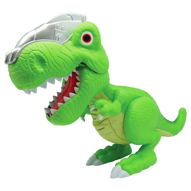 Junior-Megasaur-Cyberworld-T-Rex-Verde---Fun-Divirta-se