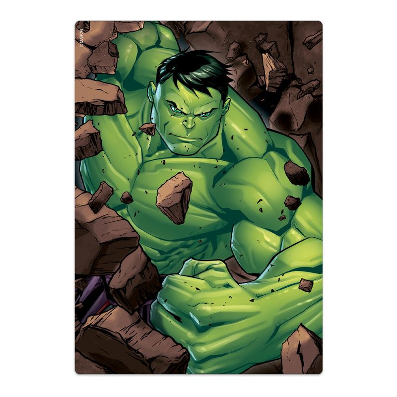 Quebra-Cabeca-Hulk-Os-Vingadores-60-Pecas---Toyster-