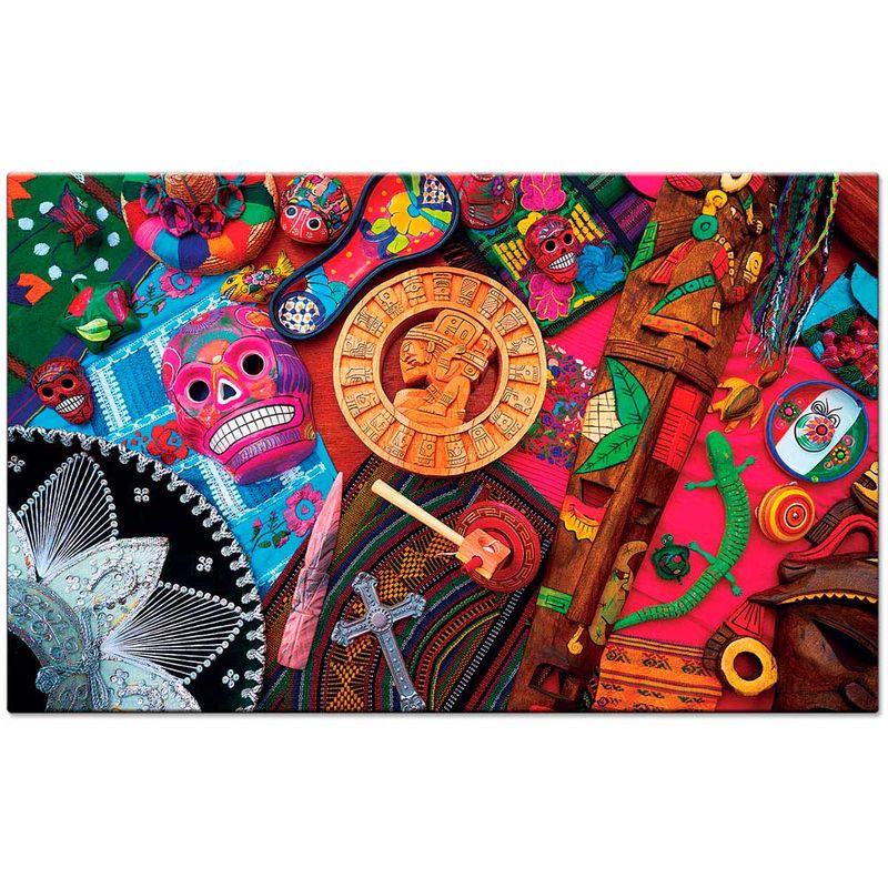 Quebra-Cabeca-Culturas-do-Mundo-Mexico-2000-pecas---Toyster-