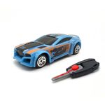 Carro-Hot-Wheels-com-Chave-Lancador-Azul---Fun-Divirta-se