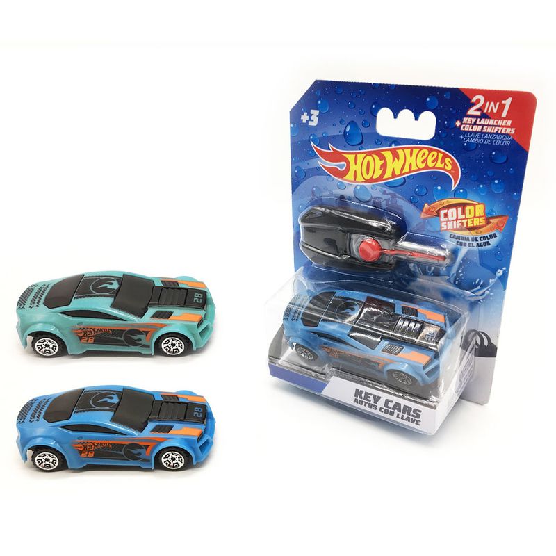 Carrinho de Brinquedo Estilo Hot Wheels Que Muda de Cor na Água