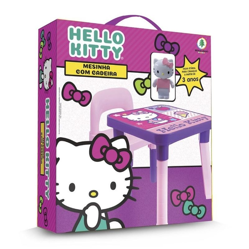 Mesinha-Hello-Kitty-Com-Cadeira-e-Boneca---Monte-Libano