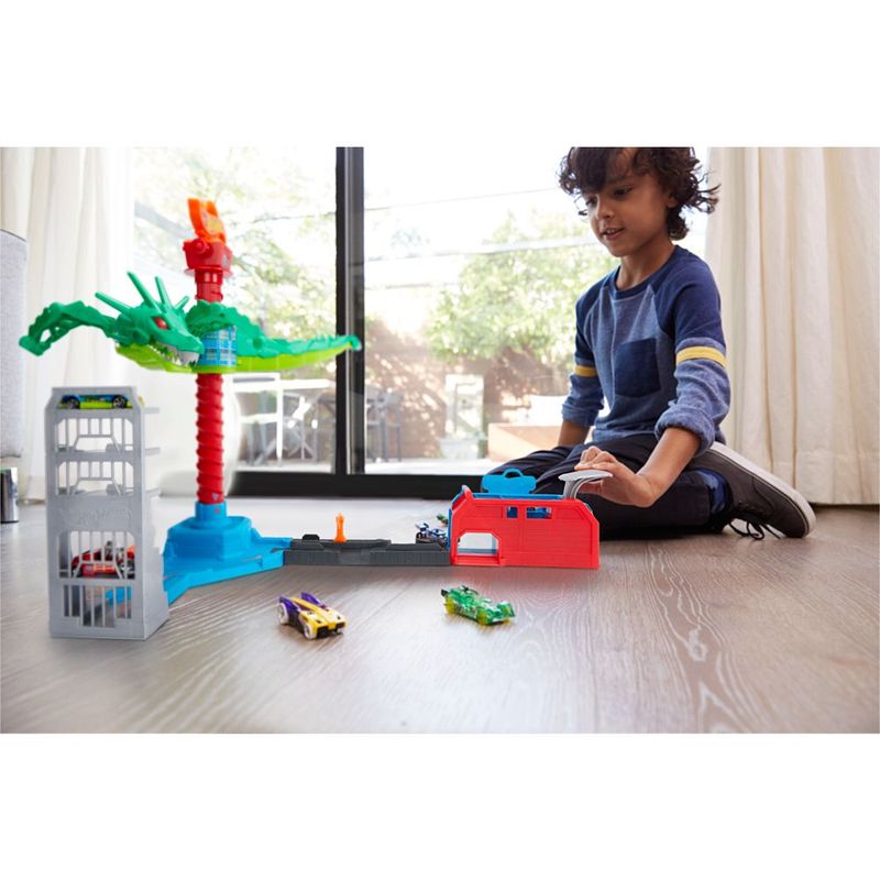 Pista-Hot-Wheels-City-Ataque-Aereo-do-Dragao---Mattel