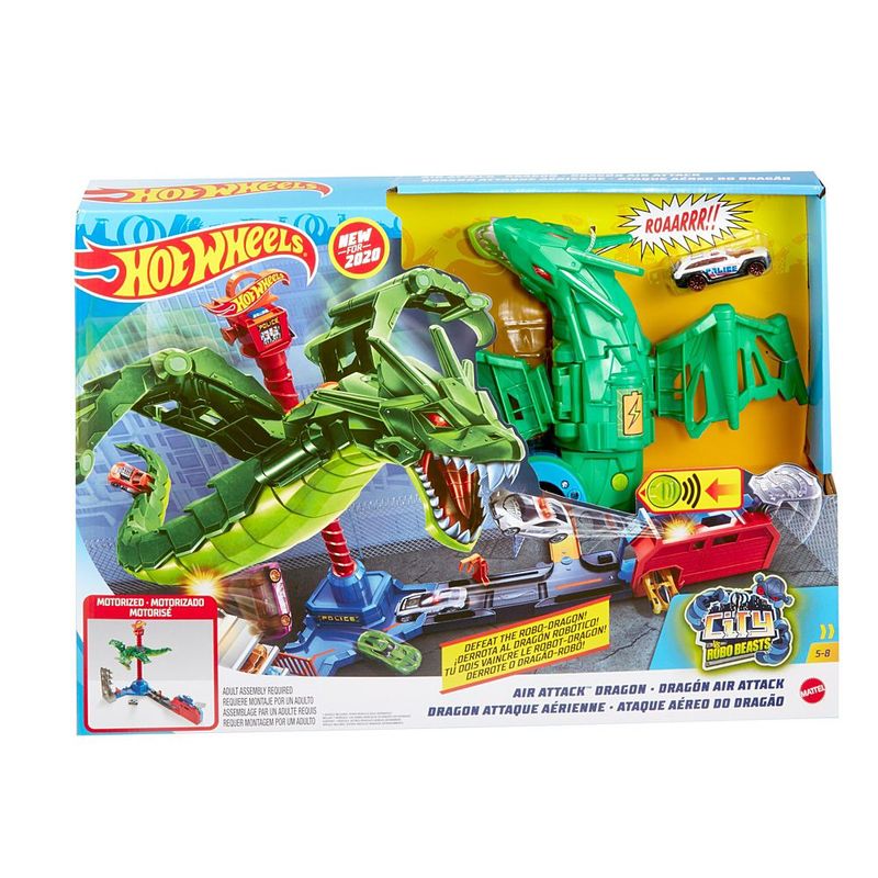 Pista-Hot-Wheels-City-Ataque-Aereo-do-Dragao---Mattel