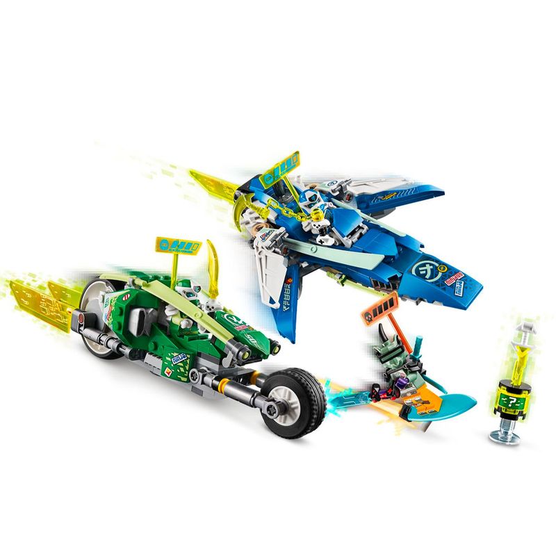 Lego-Ninjago-71709-Veiculos-de-Corrida-do-Jay-e-Lloyd---Lego