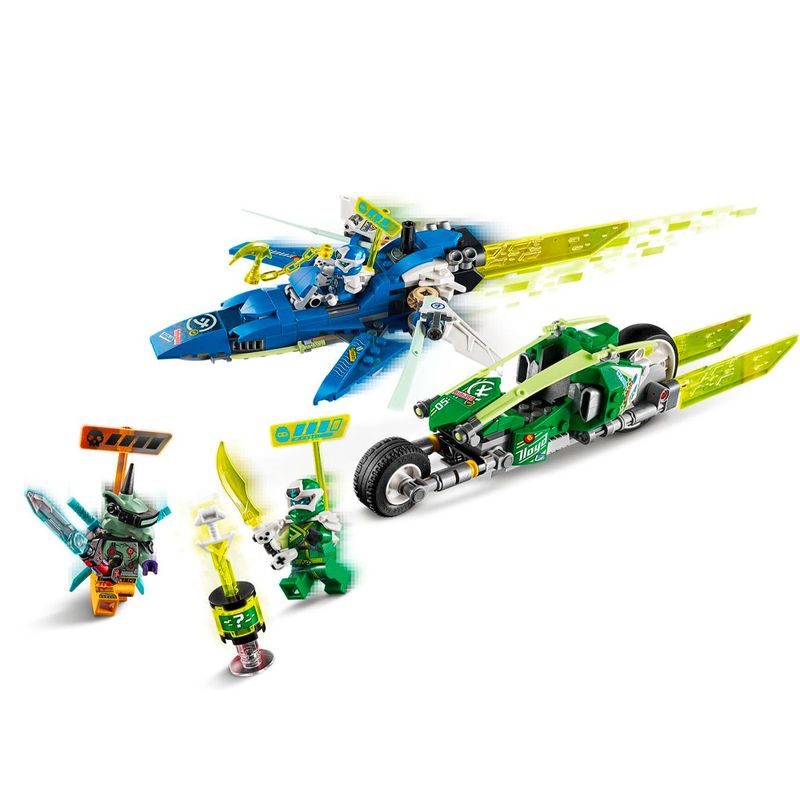 Lego-Ninjago-71709-Veiculos-de-Corrida-do-Jay-e-Lloyd---Lego