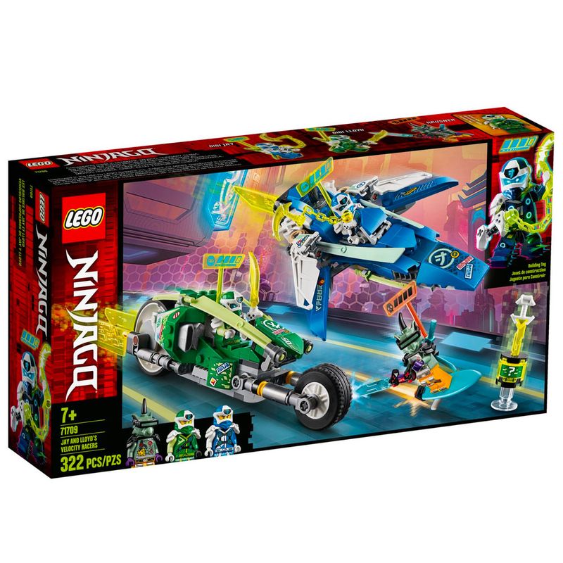 Lego-Ninjago-71709-Veiculos-de-Corrida-do-Jay-e-Lloyd---Lego