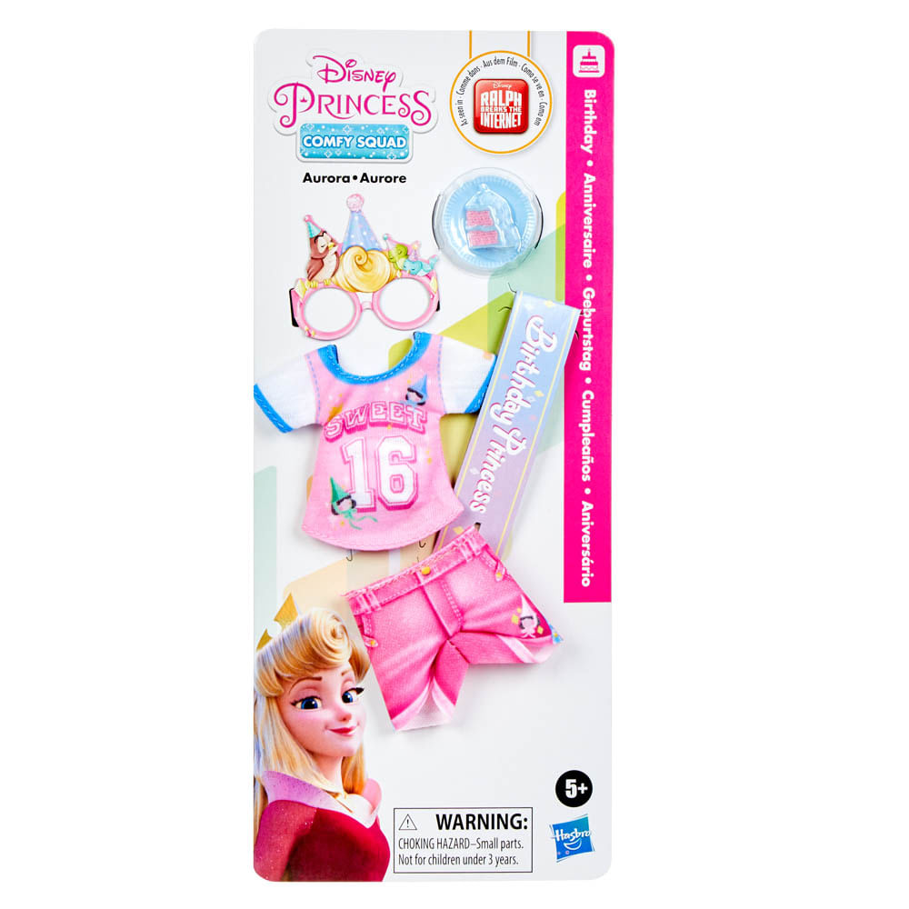 Acessórios Princesas Disney Comfy Roupas Aurora - Hasbro - Loja ToyMania