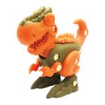 Junior-Megasaur-Monte-Seu-Dino-T-Rex-Marrom---Fun-Divirta-se
