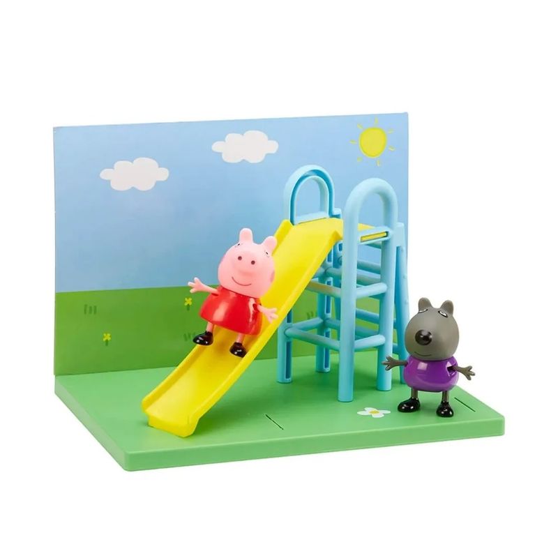 Peppa-Pig-Cenarios-Escorregador---Sunny