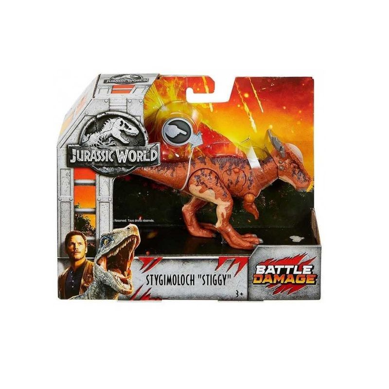 Jurassic-World-Battle-Damage-Stygimoloch---Mattel