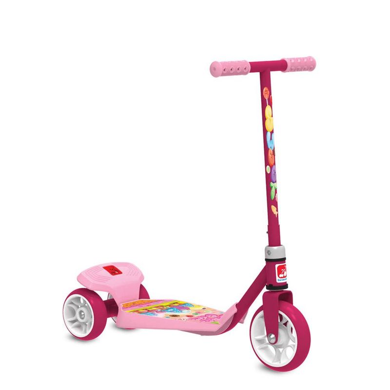 Patinete-Sweet-Game-Rosa---Bandeirante