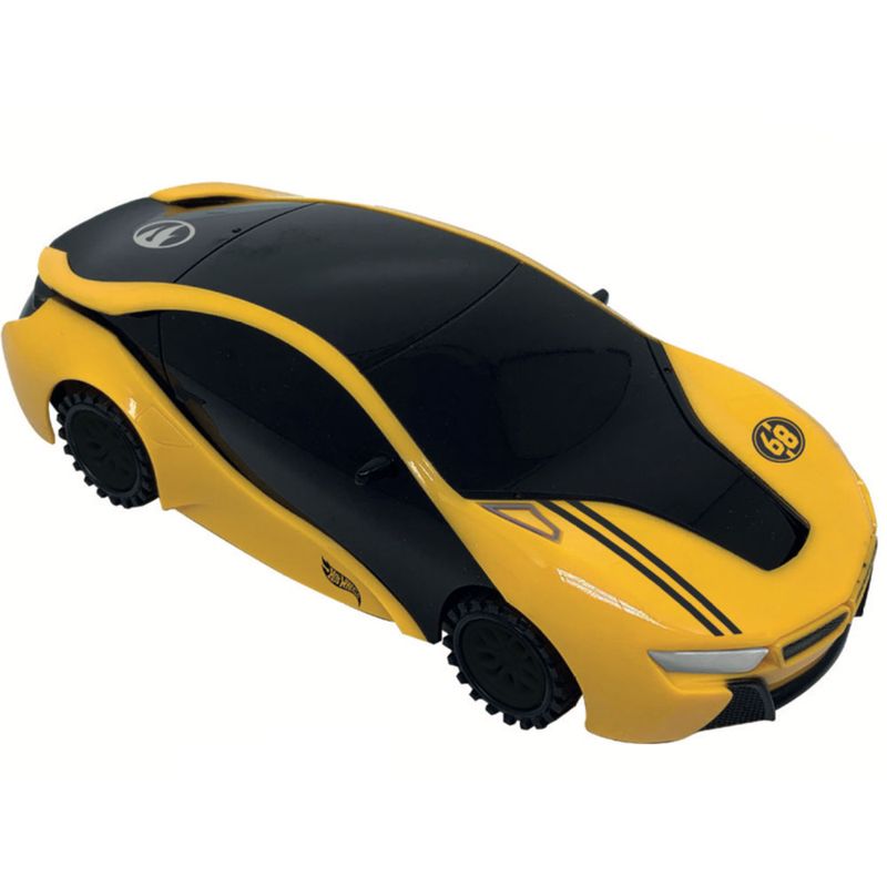 Carrinho Controle Remoto Hot Wheels Dreamer Amarelo Candide - Amarelo