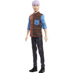 Ken-Fashionista-Cabelo-Roxo-e-Camisa-Xadrez---Mattel